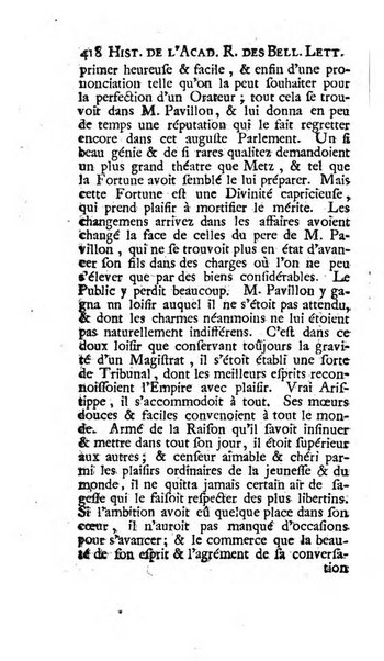 Histoire de l'Academie royale des inscriptions et belles lettres depuis son establissement jusqu'à present avec les Mémoires de littérature tirez des registres de cette Académie..