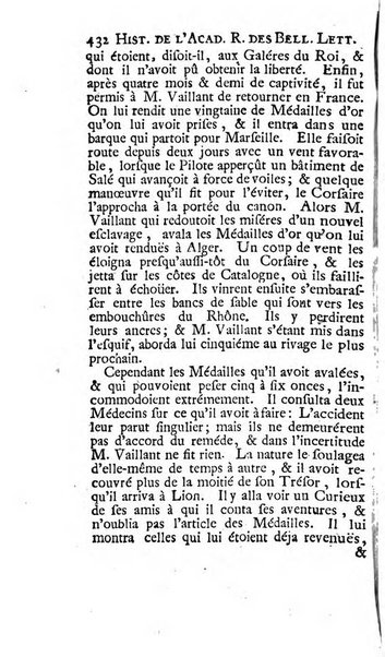 Histoire de l'Academie royale des inscriptions et belles lettres depuis son establissement jusqu'à present avec les Mémoires de littérature tirez des registres de cette Académie..