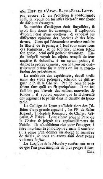 Histoire de l'Academie royale des inscriptions et belles lettres depuis son establissement jusqu'à present avec les Mémoires de littérature tirez des registres de cette Académie..