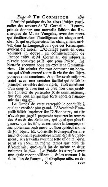 Histoire de l'Academie royale des inscriptions et belles lettres depuis son establissement jusqu'à present avec les Mémoires de littérature tirez des registres de cette Académie..