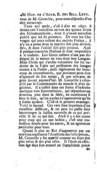 Histoire de l'Academie royale des inscriptions et belles lettres depuis son establissement jusqu'à present avec les Mémoires de littérature tirez des registres de cette Académie..