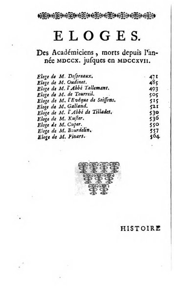 Histoire de l'Academie royale des inscriptions et belles lettres depuis son establissement jusqu'à present avec les Mémoires de littérature tirez des registres de cette Académie..