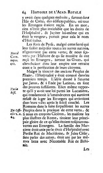 Histoire de l'Academie royale des inscriptions et belles lettres depuis son establissement jusqu'à present avec les Mémoires de littérature tirez des registres de cette Académie..