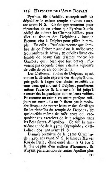 Histoire de l'Academie royale des inscriptions et belles lettres depuis son establissement jusqu'à present avec les Mémoires de littérature tirez des registres de cette Académie..