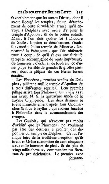 Histoire de l'Academie royale des inscriptions et belles lettres depuis son establissement jusqu'à present avec les Mémoires de littérature tirez des registres de cette Académie..