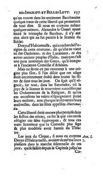 Histoire de l'Academie royale des inscriptions et belles lettres depuis son establissement jusqu'à present avec les Mémoires de littérature tirez des registres de cette Académie..