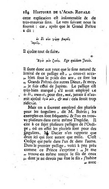 Histoire de l'Academie royale des inscriptions et belles lettres depuis son establissement jusqu'à present avec les Mémoires de littérature tirez des registres de cette Académie..