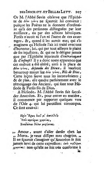 Histoire de l'Academie royale des inscriptions et belles lettres depuis son establissement jusqu'à present avec les Mémoires de littérature tirez des registres de cette Académie..