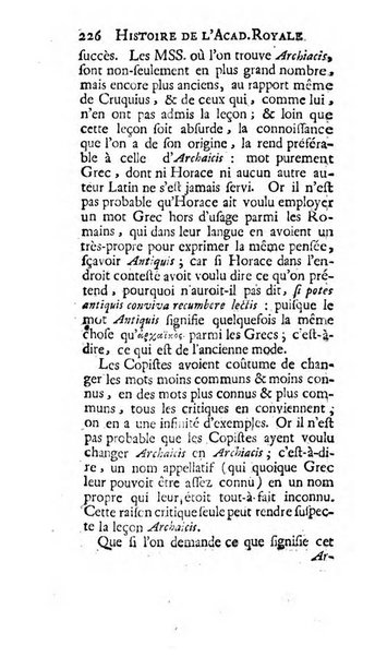 Histoire de l'Academie royale des inscriptions et belles lettres depuis son establissement jusqu'à present avec les Mémoires de littérature tirez des registres de cette Académie..