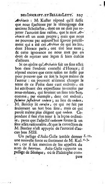 Histoire de l'Academie royale des inscriptions et belles lettres depuis son establissement jusqu'à present avec les Mémoires de littérature tirez des registres de cette Académie..