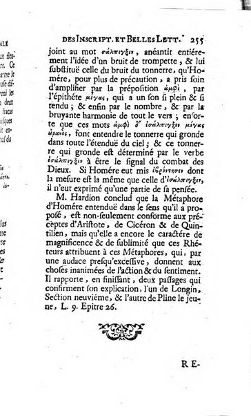 Histoire de l'Academie royale des inscriptions et belles lettres depuis son establissement jusqu'à present avec les Mémoires de littérature tirez des registres de cette Académie..