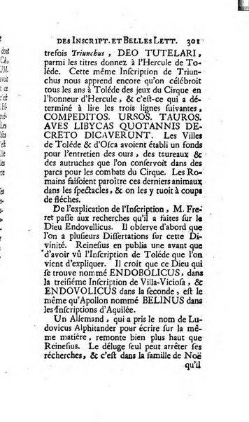 Histoire de l'Academie royale des inscriptions et belles lettres depuis son establissement jusqu'à present avec les Mémoires de littérature tirez des registres de cette Académie..