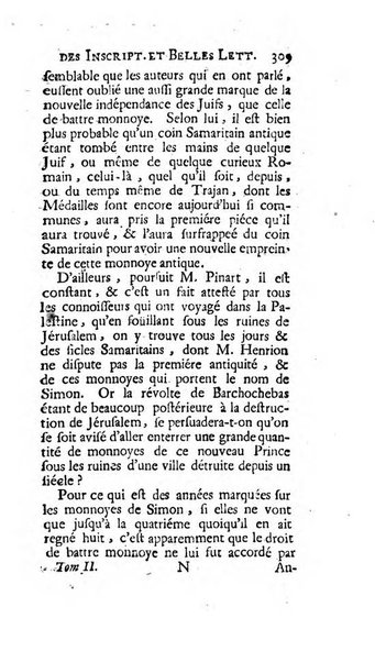 Histoire de l'Academie royale des inscriptions et belles lettres depuis son establissement jusqu'à present avec les Mémoires de littérature tirez des registres de cette Académie..