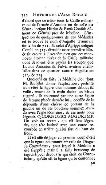 Histoire de l'Academie royale des inscriptions et belles lettres depuis son establissement jusqu'à present avec les Mémoires de littérature tirez des registres de cette Académie..