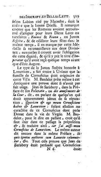 Histoire de l'Academie royale des inscriptions et belles lettres depuis son establissement jusqu'à present avec les Mémoires de littérature tirez des registres de cette Académie..