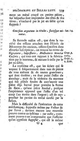 Histoire de l'Academie royale des inscriptions et belles lettres depuis son establissement jusqu'à present avec les Mémoires de littérature tirez des registres de cette Académie..