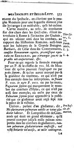 Histoire de l'Academie royale des inscriptions et belles lettres depuis son establissement jusqu'à present avec les Mémoires de littérature tirez des registres de cette Académie..