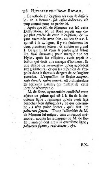 Histoire de l'Academie royale des inscriptions et belles lettres depuis son establissement jusqu'à present avec les Mémoires de littérature tirez des registres de cette Académie..