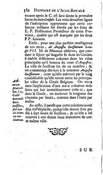 Histoire de l'Academie royale des inscriptions et belles lettres depuis son establissement jusqu'à present avec les Mémoires de littérature tirez des registres de cette Académie..