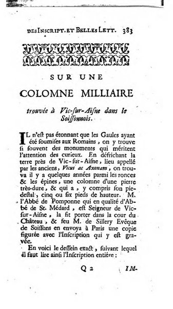 Histoire de l'Academie royale des inscriptions et belles lettres depuis son establissement jusqu'à present avec les Mémoires de littérature tirez des registres de cette Académie..