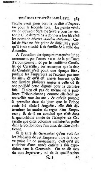 Histoire de l'Academie royale des inscriptions et belles lettres depuis son establissement jusqu'à present avec les Mémoires de littérature tirez des registres de cette Académie..