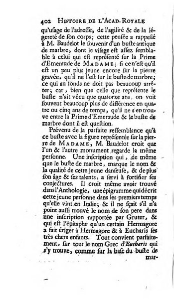 Histoire de l'Academie royale des inscriptions et belles lettres depuis son establissement jusqu'à present avec les Mémoires de littérature tirez des registres de cette Académie..