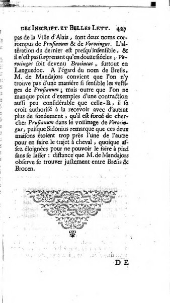 Histoire de l'Academie royale des inscriptions et belles lettres depuis son establissement jusqu'à present avec les Mémoires de littérature tirez des registres de cette Académie..