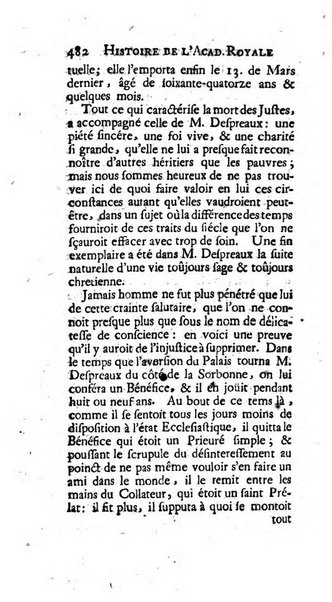 Histoire de l'Academie royale des inscriptions et belles lettres depuis son establissement jusqu'à present avec les Mémoires de littérature tirez des registres de cette Académie..