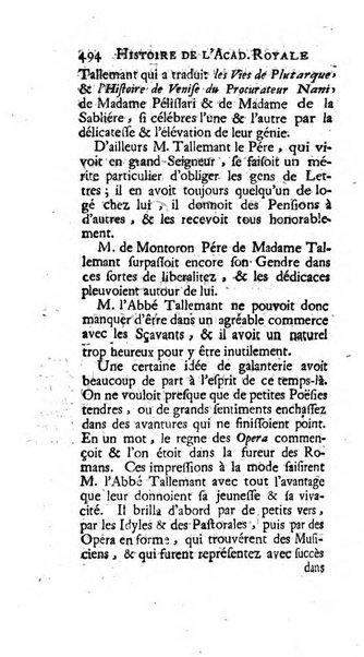 Histoire de l'Academie royale des inscriptions et belles lettres depuis son establissement jusqu'à present avec les Mémoires de littérature tirez des registres de cette Académie..