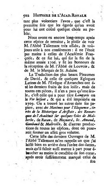 Histoire de l'Academie royale des inscriptions et belles lettres depuis son establissement jusqu'à present avec les Mémoires de littérature tirez des registres de cette Académie..