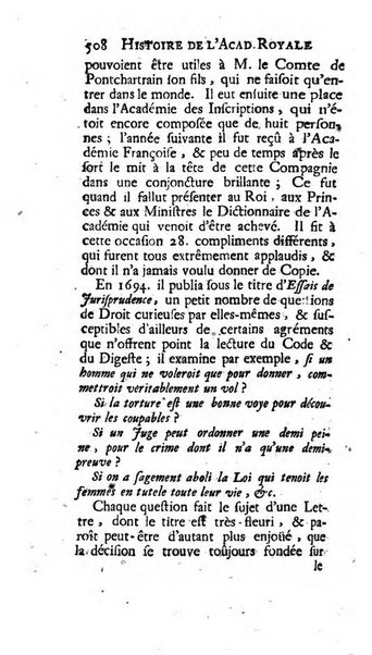 Histoire de l'Academie royale des inscriptions et belles lettres depuis son establissement jusqu'à present avec les Mémoires de littérature tirez des registres de cette Académie..