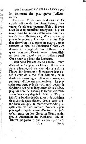 Histoire de l'Academie royale des inscriptions et belles lettres depuis son establissement jusqu'à present avec les Mémoires de littérature tirez des registres de cette Académie..