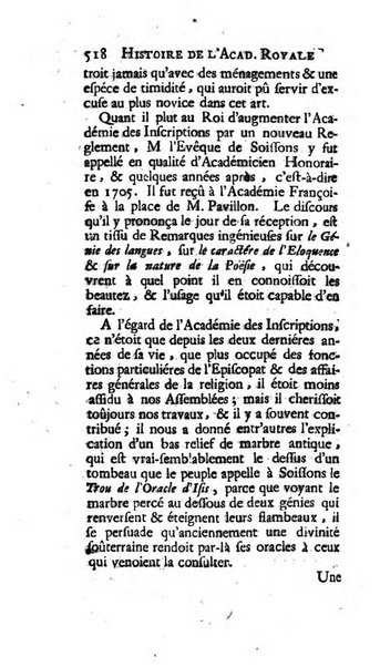 Histoire de l'Academie royale des inscriptions et belles lettres depuis son establissement jusqu'à present avec les Mémoires de littérature tirez des registres de cette Académie..