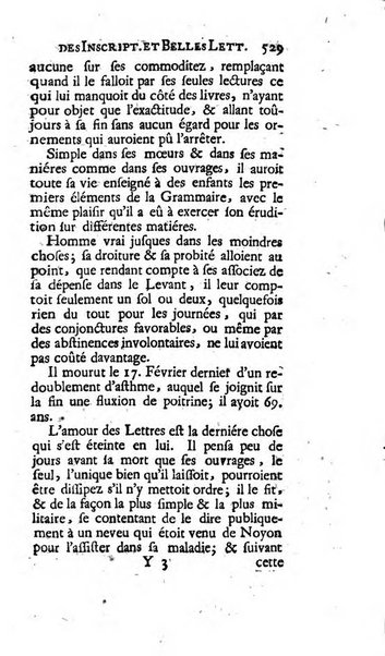 Histoire de l'Academie royale des inscriptions et belles lettres depuis son establissement jusqu'à present avec les Mémoires de littérature tirez des registres de cette Académie..