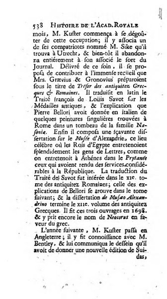 Histoire de l'Academie royale des inscriptions et belles lettres depuis son establissement jusqu'à present avec les Mémoires de littérature tirez des registres de cette Académie..