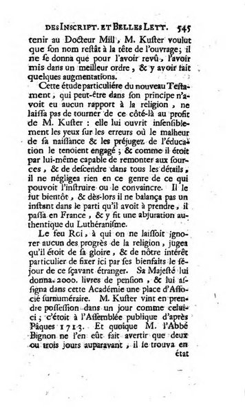 Histoire de l'Academie royale des inscriptions et belles lettres depuis son establissement jusqu'à present avec les Mémoires de littérature tirez des registres de cette Académie..