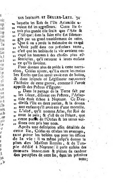 Histoire de l'Academie royale des inscriptions et belles lettres depuis son establissement jusqu'à present avec les Mémoires de littérature tirez des registres de cette Académie..