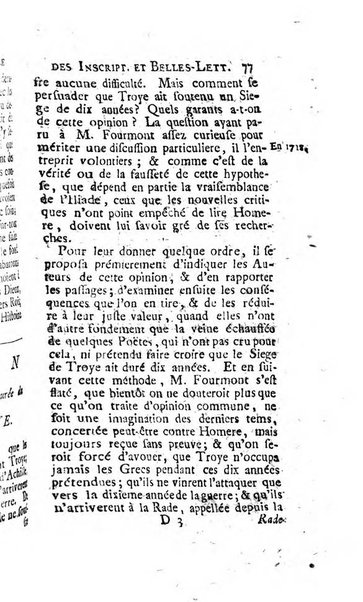 Histoire de l'Academie royale des inscriptions et belles lettres depuis son establissement jusqu'à present avec les Mémoires de littérature tirez des registres de cette Académie..