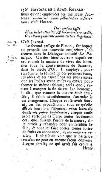 Histoire de l'Academie royale des inscriptions et belles lettres depuis son establissement jusqu'à present avec les Mémoires de littérature tirez des registres de cette Académie..