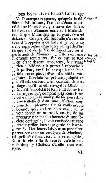 Histoire de l'Academie royale des inscriptions et belles lettres depuis son establissement jusqu'à present avec les Mémoires de littérature tirez des registres de cette Académie..