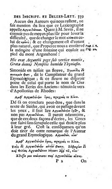 Histoire de l'Academie royale des inscriptions et belles lettres depuis son establissement jusqu'à present avec les Mémoires de littérature tirez des registres de cette Académie..