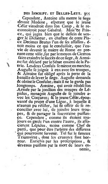 Histoire de l'Academie royale des inscriptions et belles lettres depuis son establissement jusqu'à present avec les Mémoires de littérature tirez des registres de cette Académie..