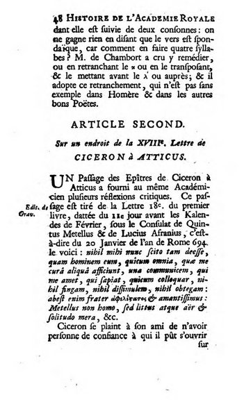 Histoire de l'Academie royale des inscriptions et belles lettres depuis son establissement jusqu'à present avec les Mémoires de littérature tirez des registres de cette Académie..