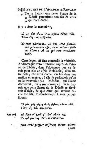 Histoire de l'Academie royale des inscriptions et belles lettres depuis son establissement jusqu'à present avec les Mémoires de littérature tirez des registres de cette Académie..