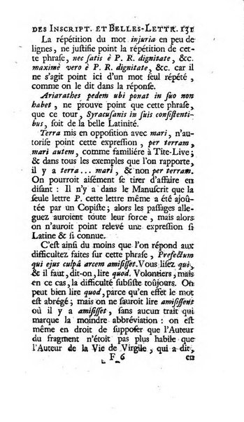 Histoire de l'Academie royale des inscriptions et belles lettres depuis son establissement jusqu'à present avec les Mémoires de littérature tirez des registres de cette Académie..