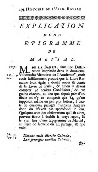 Histoire de l'Academie royale des inscriptions et belles lettres depuis son establissement jusqu'à present avec les Mémoires de littérature tirez des registres de cette Académie..