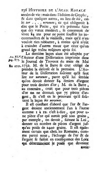 Histoire de l'Academie royale des inscriptions et belles lettres depuis son establissement jusqu'à present avec les Mémoires de littérature tirez des registres de cette Académie..