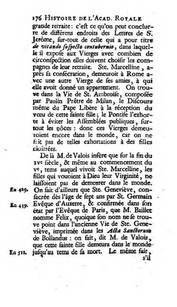 Histoire de l'Academie royale des inscriptions et belles lettres depuis son establissement jusqu'à present avec les Mémoires de littérature tirez des registres de cette Académie..