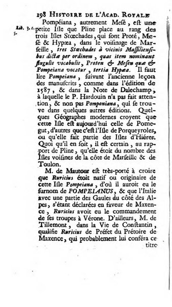 Histoire de l'Academie royale des inscriptions et belles lettres depuis son establissement jusqu'à present avec les Mémoires de littérature tirez des registres de cette Académie..