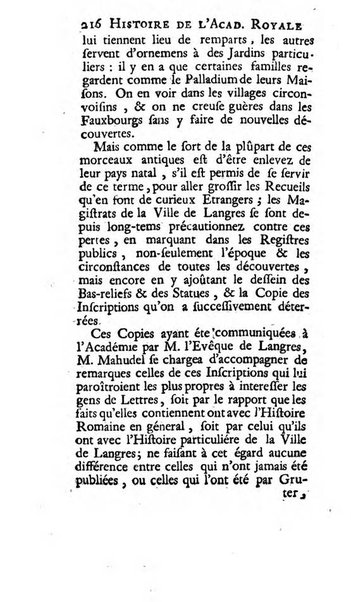 Histoire de l'Academie royale des inscriptions et belles lettres depuis son establissement jusqu'à present avec les Mémoires de littérature tirez des registres de cette Académie..